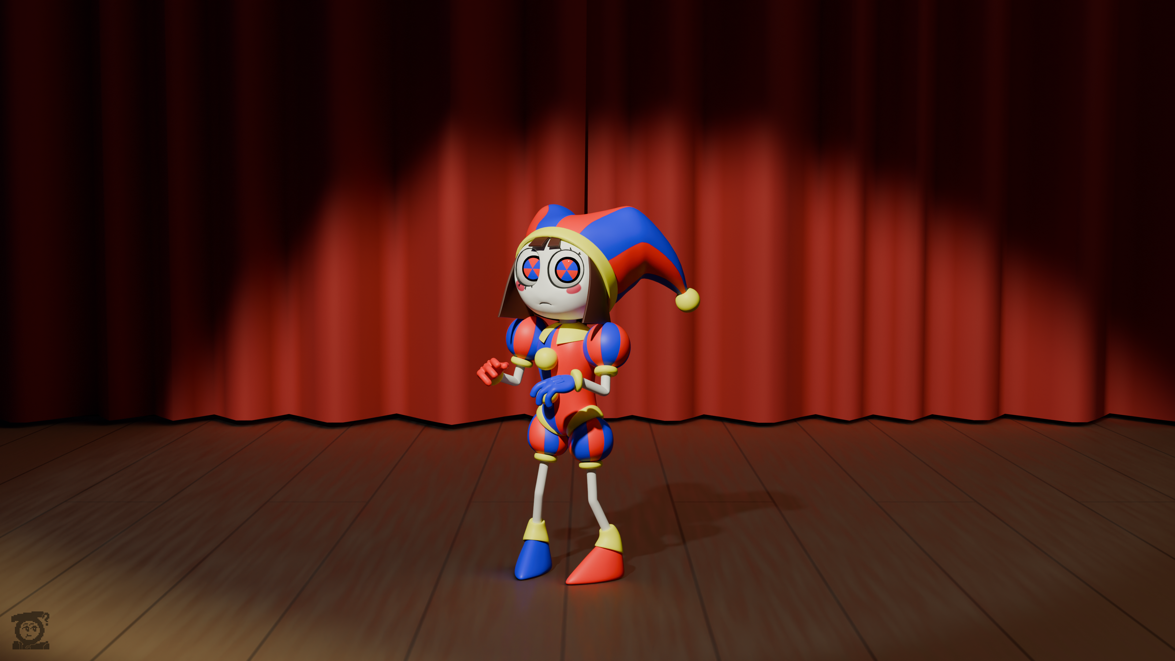 Pomni 3D Model